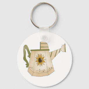 Garden Collection · Watering Can Sunflower Key Ring