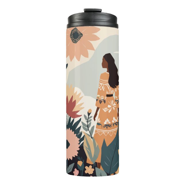 Garden Contemplation Thermal Tumbler (Front)