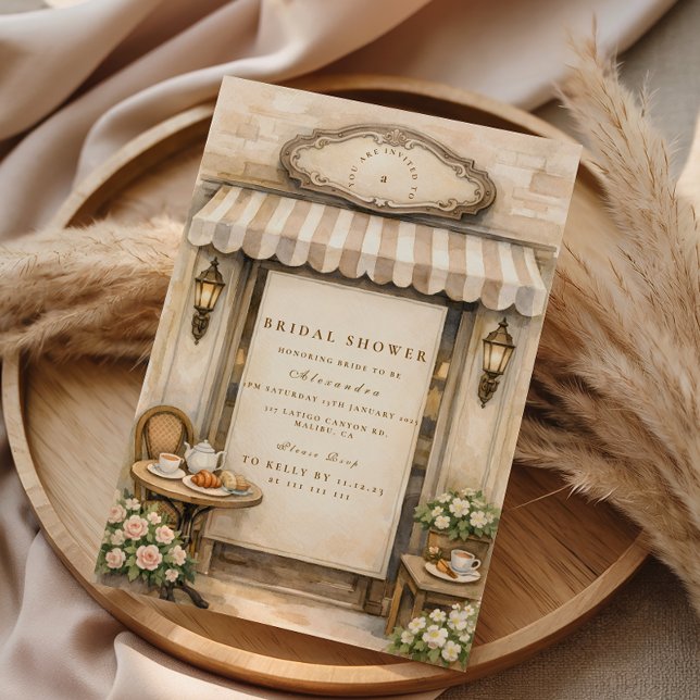 Garden Courtyard Bridal Shower Invitation (Creator Uploaded)