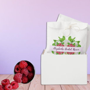 Garden Dahlia Bridal Shower Favour Bags