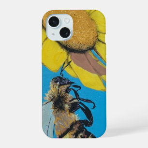 'Garden Dance' Painting on a  iPhone 15 Case