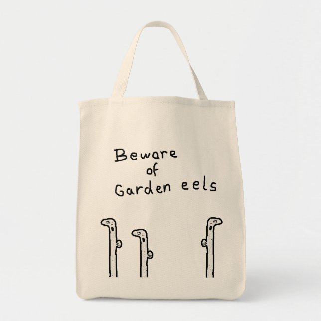garden eels tote bag (Front)