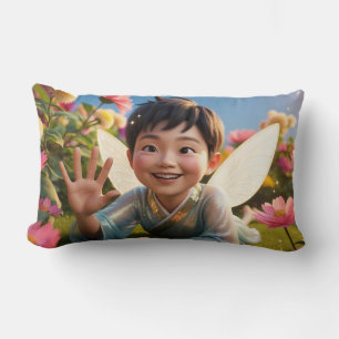 Garden Fairy Greetings   Lumbar Cushion