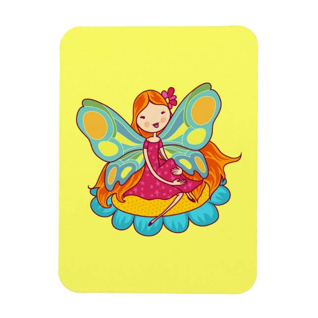 Garden Fairy Magnet (Vertical)