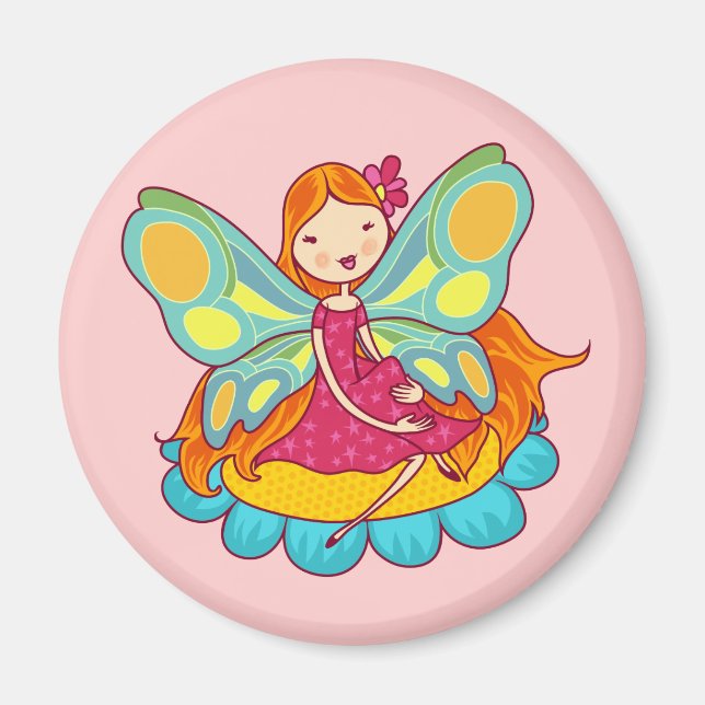 Garden Fairy Magnet (Front)