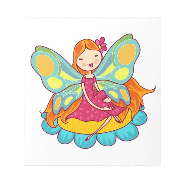 Garden Fairy Notepad (Front)