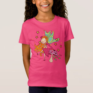 Garden Fairy on Mushroom T-Shirt