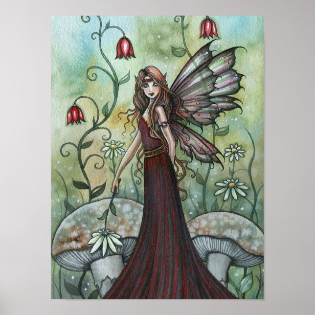 Garden Fairy Poster Print by Molly Harrison (Front)