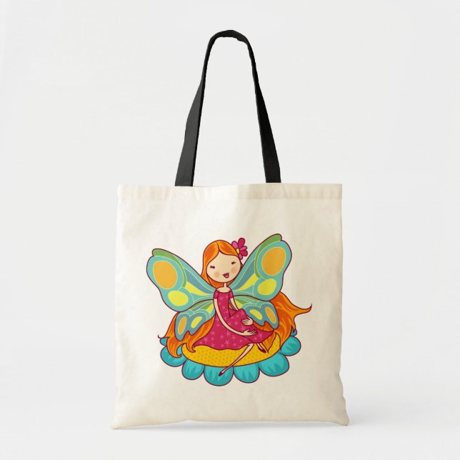 Garden Fairy Tote Bag (Front)