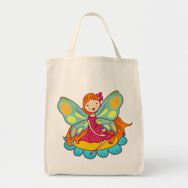Garden Fairy Tote Bag (Front)