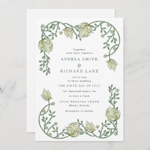 Garden Fairytale Wedding Invitations