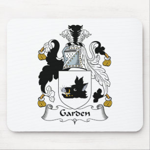 Garden Family Crest Mouse Pad
