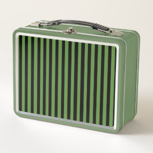 Garden Fence Metal Lunch Box