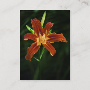 Garden Flame Mini Print Business Card