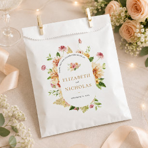 Garden Floral   Summer Wedding Favour Bags