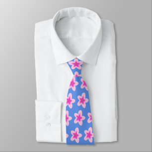Garden Floral Tropical Two-sided Printed Tie