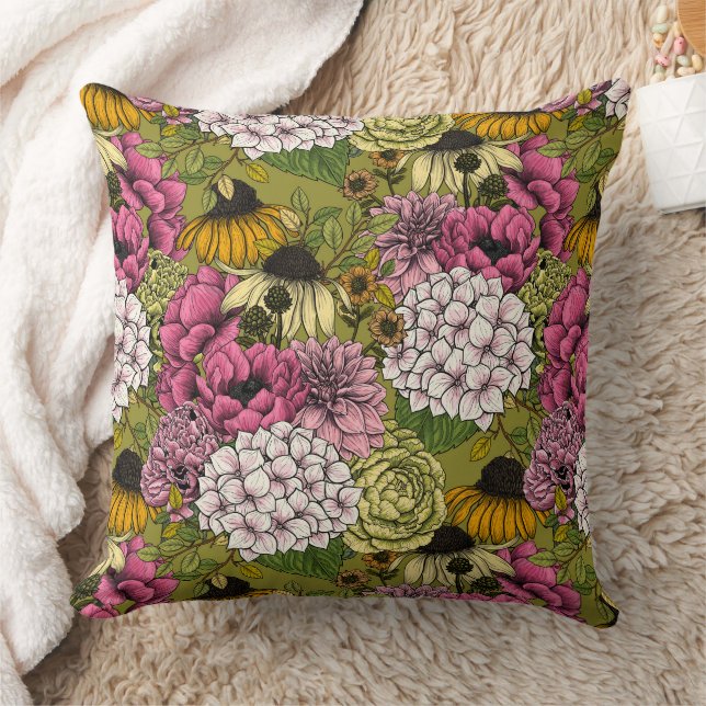 Garden florals 2 cushion (Blanket)
