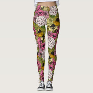 Garden florals 2 leggings