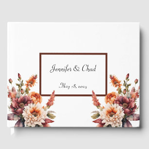 Garden Florals Guest Book