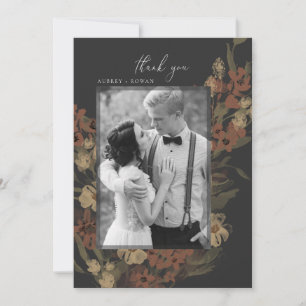 Garden Flourish Thank You Card