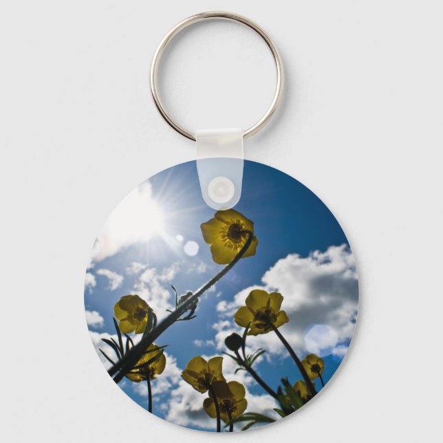 GARDEN FLOWER KEY RING (Front)