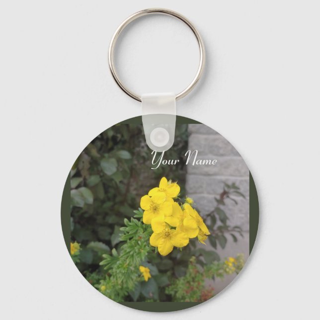 Garden Flower Keychain (Front)