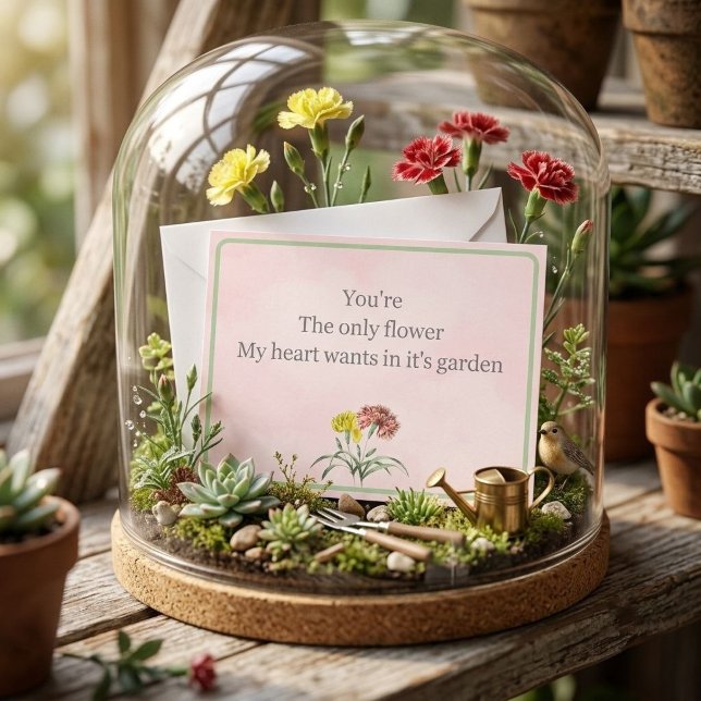 Garden flower note card (Creator Uploaded)