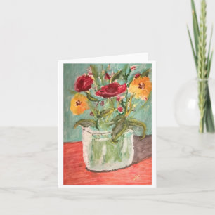 Garden Flowers Card