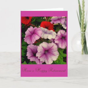 Garden Flowers. Card