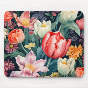 Garden Flowers Colours Mouse Pad