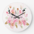 Garden Flowers Hair Stylist Salon Makeup