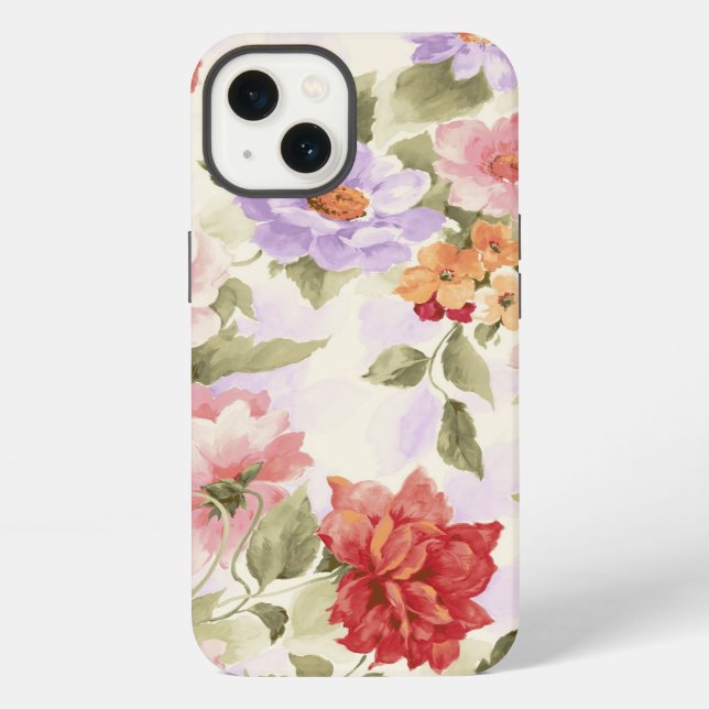 Garden Flowers iPhone Case (Back)