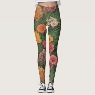 GARDEN FLOWERS LEGGINGS