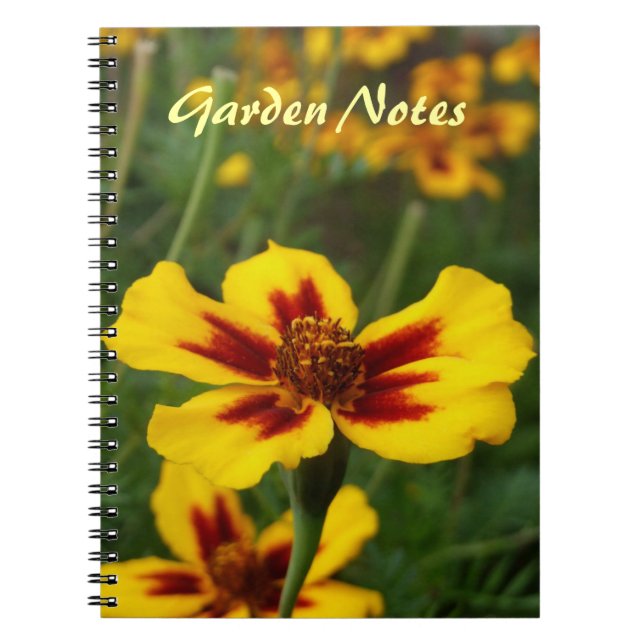 Garden Flowers Notebook (Front)