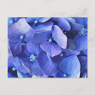 GARDEN FLOWERS POSTCARD