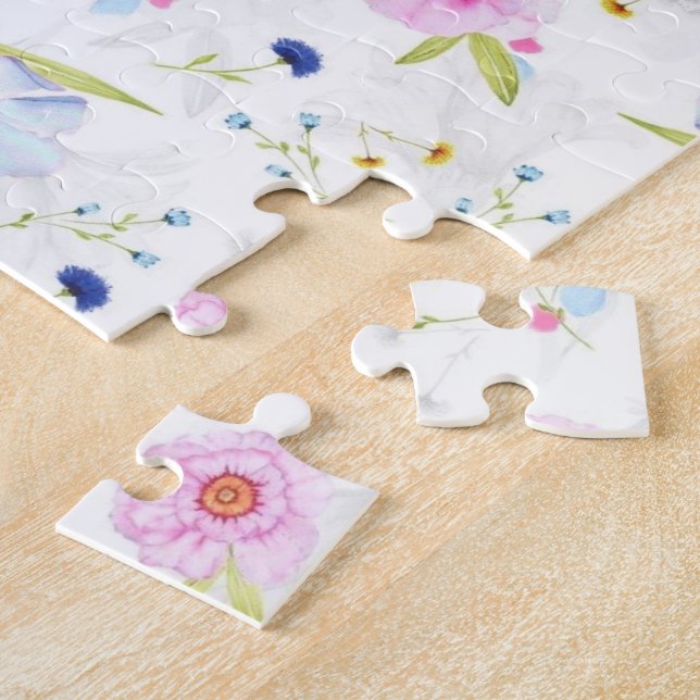 Garden Flowers Puzzle Spring (Side)