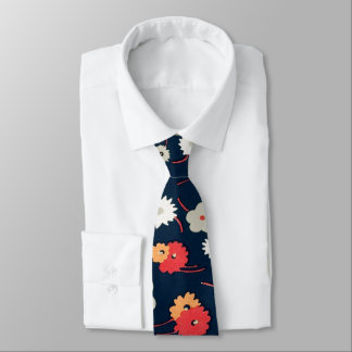 Garden Flowers Tie