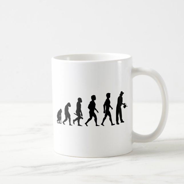 Garden Flowers Vegetables Coffee Mug (Right)