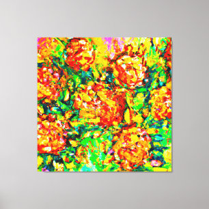 Garden Fresh Patterns Art Canvas Print