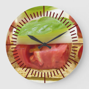 Garden Fresh Treat Large Clock