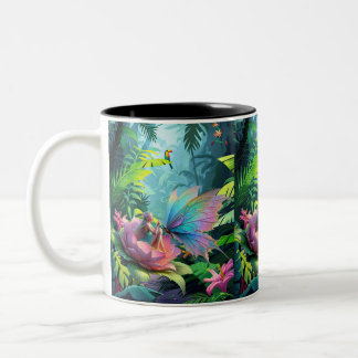 Garden Friends Two-Tone Coffee Mug