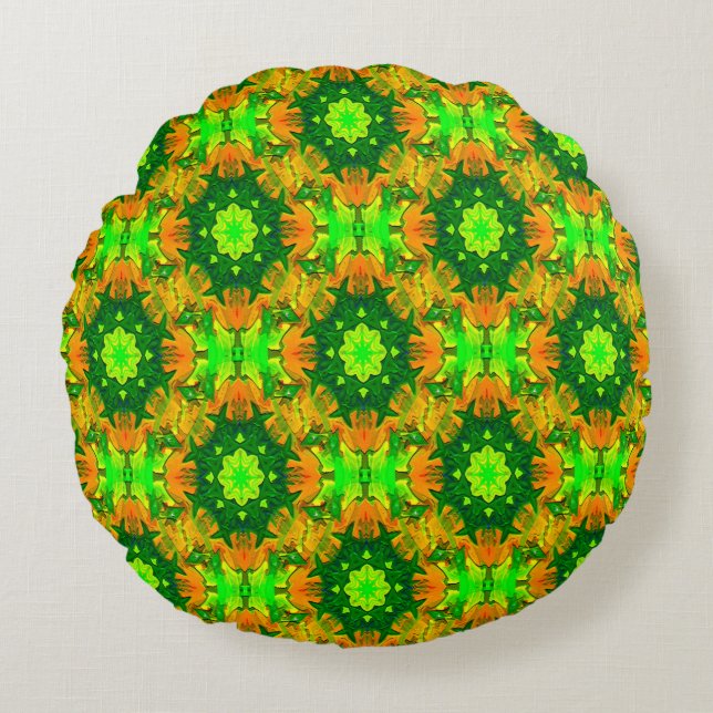 Garden Fun.... Round Cushion (Front)