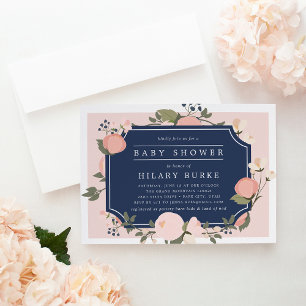 Garden Gate Baby Shower Invitation