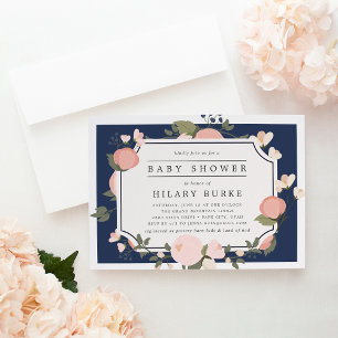 Garden Gate Baby Shower Invitation