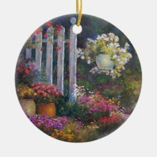 Garden Gate Ceramic Tree Decoration