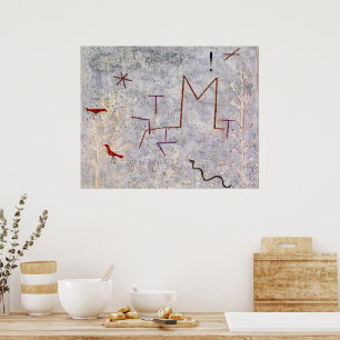 Garden Gate K   Paul Klee   Poster