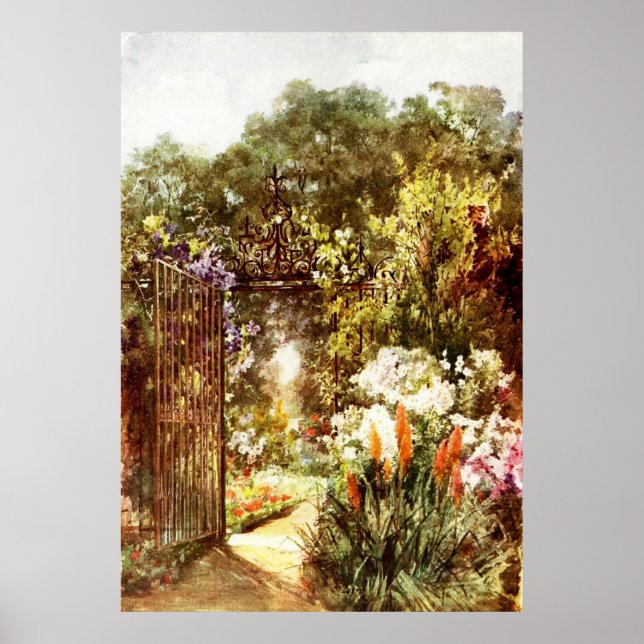 Garden Gate Poster (Front)