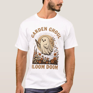 Garden Ghoul Bloom Doom Ghost Gardener Tee
