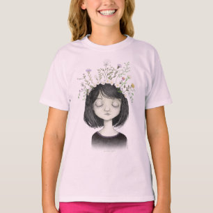 Garden Girl Kid's T-shirt