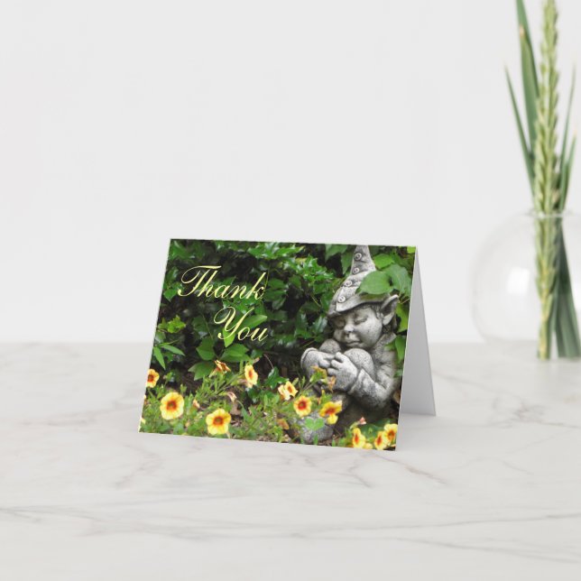 Garden Gname You Thank Card (Front)